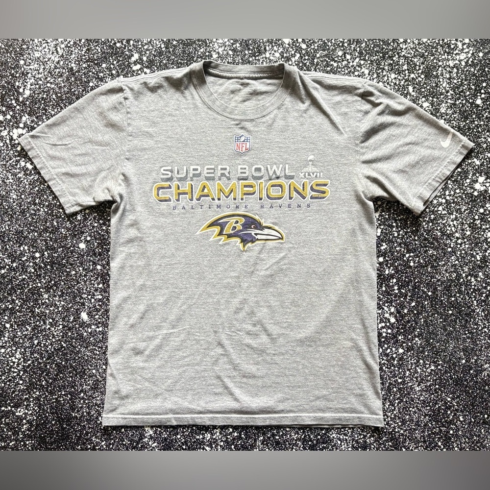 Nike Baltimore Ravens NFL Super Bowl XLVII Champions Size Medium​
